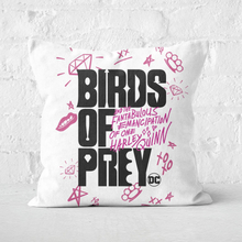 Birds of Prey Square Cushion - 50x50cm - Soft Touch
