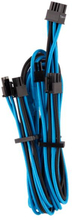Corsair Premium Individually Sleeved Split PCIe cable (2 connectors), Type 4 (Generation 4), BLUE/BL