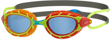 Zoggs Predator Junior Svømmebrille Multifarget, Blå linser