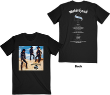 Motörhead: Unisex T-Shirt/Ace of Spades Track list (Back Print) (Small)
