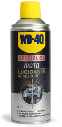 Lucidante al silicone 400ml multiuso per detergere moto WD40