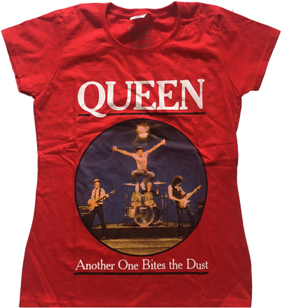 Queen: Ladies T-Shirt/One Bites The Dust (Medium)
