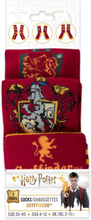 Harry Potter: Socks Set of 3 Gryffindor - ADULT (35-45) EU