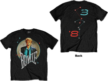 David Bowie: Unisex T-Shirt/Circle Scream (Back Print) (X-Large)