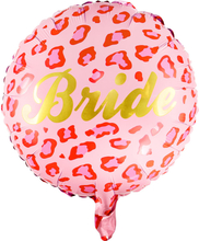 Bride Folieballong Leopard