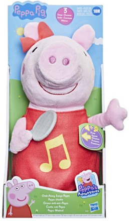 Peppa Pig Feature Plush Oink Along Songs