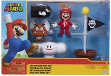 Super Mario - Cloud Diorama Set