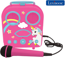 Lexibook - My Secret Portable Karaoke - Unicorn design