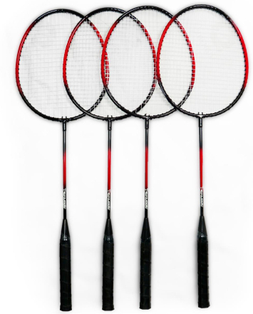 SportMe: Badmintonset 4 Spelare med Nät