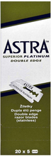 Astra Superior Platinum Double Edge Scheermesjes 100 Stuks