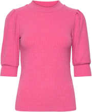 Vifelia 2/4 Top/Su - Noos Tops T-shirts & Tops Short-sleeved Pink Vila