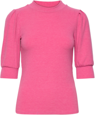 Vifelia 2/4 Top/Su - Noos Tops T-shirts & Tops Short-sleeved Pink Vila