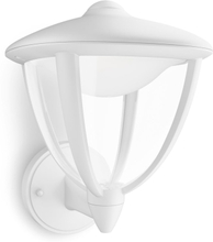 applique lanterna alluminio bianca illuminazione LED esterno ROBIN