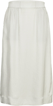 Ease Skirt Knælang Nederdel White Filippa K