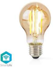 Nedis SmartLife LED vintage lampa | Wi-Fi | E27 | 806 lm | 7 W | Varm Vit | 1800 - 3000 K | Glas | Android- / IOS | Glödlampa | 1 st.