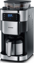 Severin: Kaffebryggare Termos med Kvarn Touch KA4814