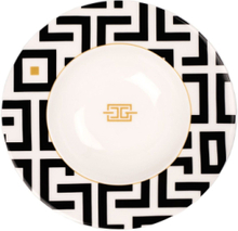 Cg Deco Deep Plate Home Tableware Plates Deep Plates Multi/patterned Carolina Gynning