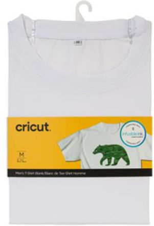 Cricut Infusible Ink Men"'s White T-Shirt (M)