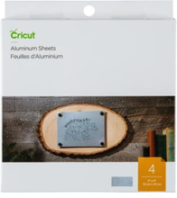 Cricut Aluminium Sheets 10x10cm 4-pack