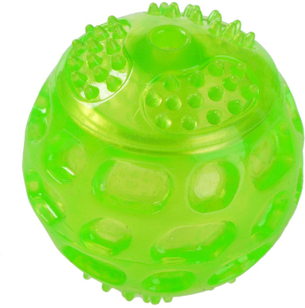 Hundespielzeug Squeaky Ball aus TPR - 3 Stück im Sparset
