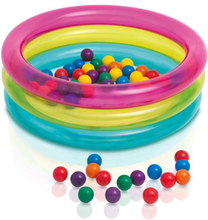 Intex piscina con palline colorate multicolore baby 3 anelli bambino 48674np