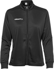 Progress Jacket W Sport Sweatshirts & Hoodies Sweatshirts Black Craft
