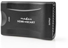 Nedis HDMI - Omvandlare | HDMI- ingång | SCART Hona | Envägs | 1080p | 1.2 Gbps | ABS | Svart