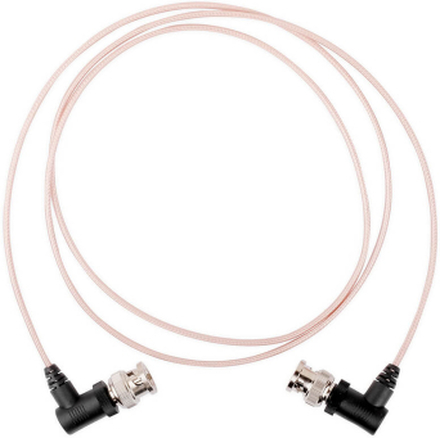NORTH 3G-SDI Kabel BNC Hane-Hane 25cm Vinklade kontakter Extra Tunn