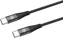 Celly: USB-C - USB-C Cable Nylon USB-PD 60W 1m