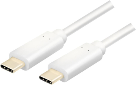 LogiLink: USB-C - USB-C-kabel USB 3.2 Gen2x1 60W 1m Vit
