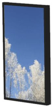 Hi-Nd Wall Casing 65"" Portrait for Samsung, LG & Philips, Black RAL 9005