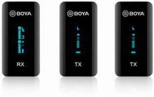 BOYA Wireless Microphone x2 BY-XM6-S2 3.5mm TRS/TRRS 2.4GHz