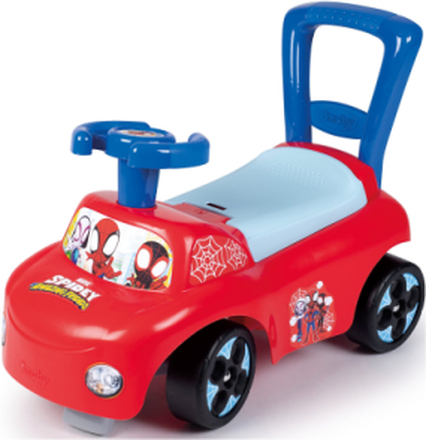 Ride-On Car Spidey Toys Ride On Toys Multi/mønstret Smoby*Betinget Tilbud