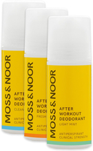 Moss & Noor After Workout Deodorant Mixed 3 pack - 180 ml