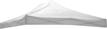 Telo tetto di ricambio gazebo 2.9x4.3mt tessuto PVC bianco impermeabile 9011/1
