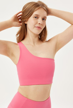 Girlfriend Collection Bianca One Shoulder Bra - Made from Recycled Plastic Bottles