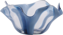 "Domia Decoration Bowl Home Decoration Decorative Platters Blue Lene Bjerre"