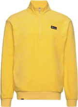 Towelling Funnel Sweat Tops Sweatshirts & Hoodies Sweatshirts Yellow Penfield