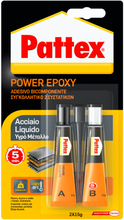 Pattex Power Epoxy acciaio liquido 2x15g