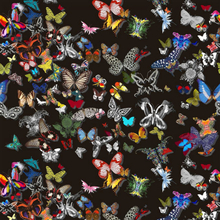 Butterfly Parade Soft Oscuro Tyg Christian Lacroix