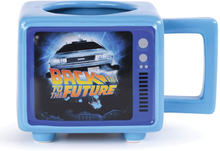 Retro TV Heat Change Mug Back to the future Flux Capacitor
