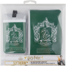 Harry Potter: Tag + Passport cover SET Slytherin