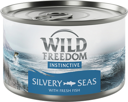 Zum Probierpreis! Wild Freedom Instinctive 6 x 70 g / 140 g - Silvery Seas - Seebarsch 6 x 140 g