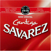 Savarez 510CR New Corum nylonstrenger til spansk/klassisk gitar, rød