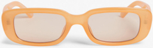 Oval framed sunglasses - Orange