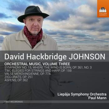 Johnson David Hackbridge: Orchestral Music...