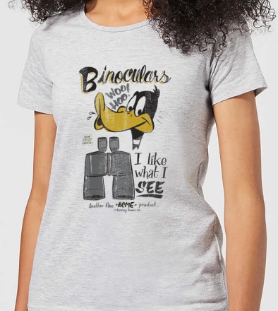 Looney Tunes ACME Binoculars Women's T-Shirt - Grey - 5XL - Grey