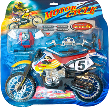 Bygg Ihop Motocross Leksak