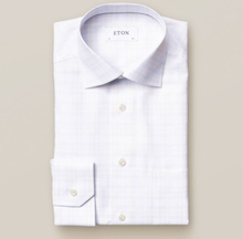 Eton Classic fit Eton bomull-tencel rutig skjorta