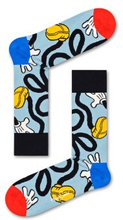 Happy socks Strømper Disney Mickey Stretch Sock Blå Mønster bomuld Str 41/46 Dame
